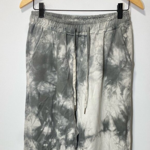 Eternelle Made in Italy Sweatpants White & Grey Print Size M - Picture 4 of 7